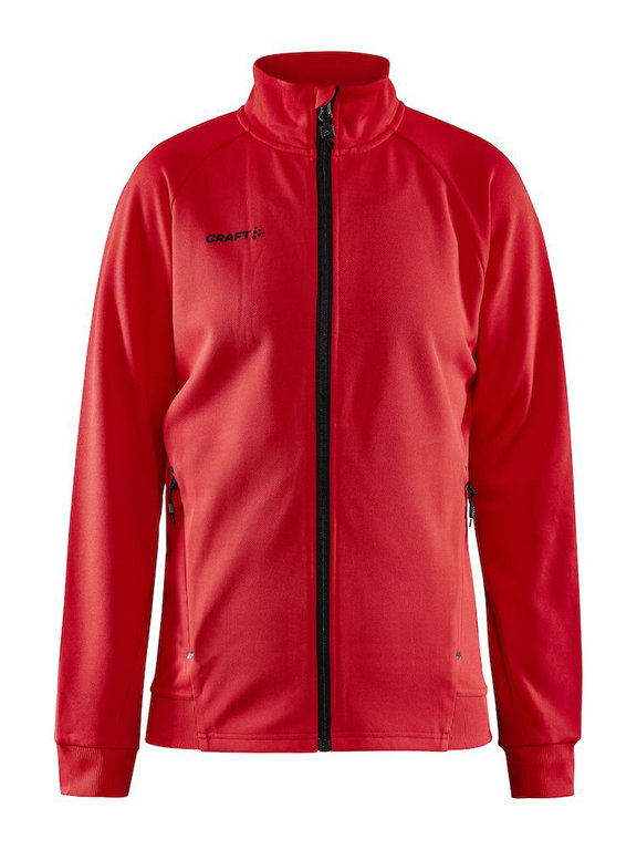 Craft Trainingsjacke ADV Unify (funktionelles Recyclingpolyester) rot Damen
