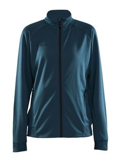 Craft Training Jacket ADV Unify (functional recycled polyester) teal blue Women