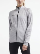 Craft Training Jacket ADV Unify (functional recycled polyester) light grey Women