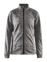 Craft Trainingsjacke ADV Unify (funktionelles Recyclingpolyester) dunkelgrau Damen
