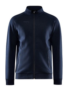 Craft Trainingsjacke Core Soul Full Zip (Front-Reißverschluss, weiches Material) darknavy Herren