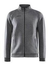 Craft Training Jacket Core Soul Full Zip (Front Zipper, Soft Material) Dark Grey Men