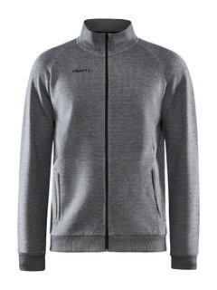 Craft Kurtka treningowa Core Soul Full Zip (Zamek błyskawiczny z przodu, miękki materiał) ciemnoszary Mężczyźni