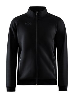 Craft Kurtka treningowa Core Soul Full Zip (Zamek błyskawiczny z przodu, miękki materiał) czarna Mężczyźni