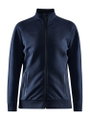 Craft Trainingsjacke Core Soul Full Zip (Front-Reißverschluss, weiches Material) darknavy Damen