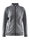Craft Trainingsjacke Core Soul Full Zip (Front-Reißverschluss, weiches Material) dunkelgrau Damen