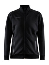 Craft Training Jacket Core Soul Full Zip (Front Zipper, Soft Material) Black Women