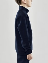 Craft Kurtka treningowa Core Soul Full Zip (Zamek błyskawiczny z przodu, miękki materiał) granatowy chłopcy