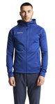 Craft Trainingsjacke Evolve 2.0 Brushed Hood (strapazierfähig, Feuchtigkeitstransport) cobaltblau Herren
