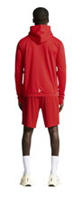 Craft Trainingsjacke Evolve 2.0 Brushed Hood (strapazierfähig, Feuchtigkeitstransport) rot Herren