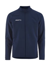 Craft Training Jacket Extend 2.0 Full Zip (modern look, very elastic material) navy blue men's