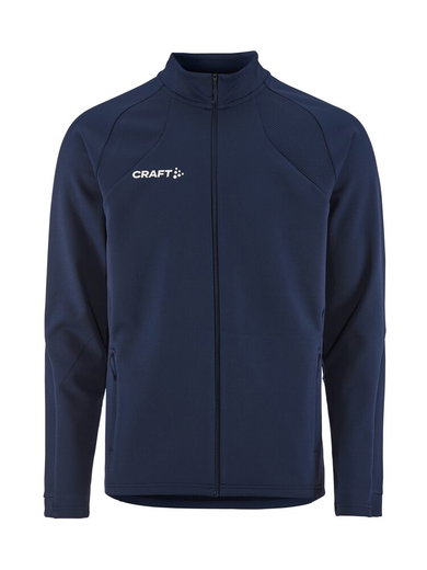 Craft Trainingsjacke Extend 2.0 Full Zip (moderner Look, sehr elastisches Material) navyblau Herren