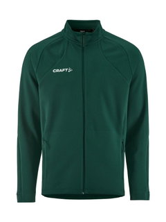 Craft Trainingsjacke Extend 2.0 Full Zip (moderner Look, sehr elastisches Material) dunkelgrün Herren