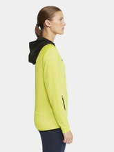 Craft Training Jacket Extend Full Zip (with zipper pockets, elastic material) yellow Women