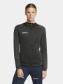 Craft Trainingsjacke Extend Full Zip (mit Reißverschlusstaschen, elastisches Material) asphaltgrau Damen