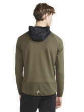 Craft Training Jacket Extend Full Zip (with zipper pockets, elastic material) khaki green Men