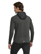 Craft Training Jacket Extend Full Zip (with zipper pockets, elastic material) asphalt grey Men