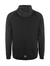 Craft Training Jacket Extend Full Zip (with zip pockets, elastic material) black men's