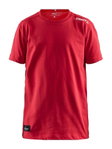 Craft Sport-Tshirt Community Mix (Baumwolle) rot Kinder