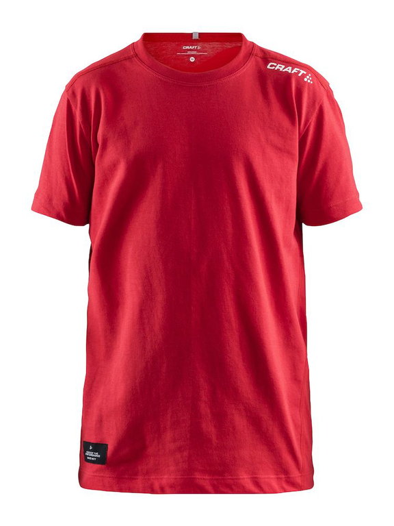 Craft Sport-Tshirt Community Mix (Baumwolle) rot Kinder