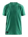 Craft Sport-Tshirt Community Mix (Baumwolle) grün Kinder