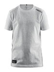 Craft Sport-Tshirt Community Mix (Baumwolle) grau Kinder