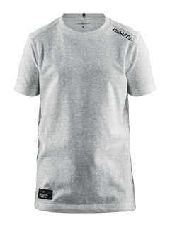 Craft Sport-Tshirt Community Mix (Baumwolle) grau Kinder