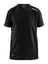 Craft Sport T-shirt Community Mix (Cotton) black Kids