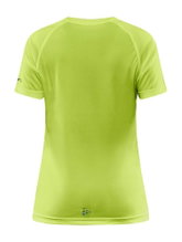 Craft Sport-Shirt Core Unify (functional recycled polyester) lime green Women