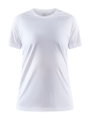 Craft Sport-Shirt Core Unify (funktionelles Recyclingpolyester) weiss Damen