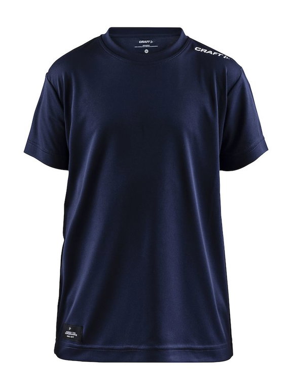 Craft Sport-Tshirt Coummunity Function (100% Polyester, schnelltrocknend) navyblau Kinder