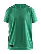 Craft Sport T-shirt Community Function (100% Polyester, quick-drying) green Kids