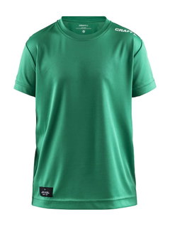Craft Sport-Tshirt Coummunity Function (100% Polyester, schnelltrocknend) grün Kinder