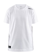 Craft Sport T-shirt Community Function (100% Polyester, quick-drying) white Kids