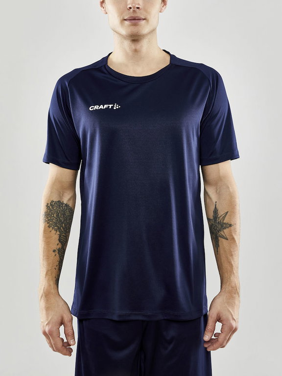 Craft Sport-Tshirt (Trikot) Evolve - leicht, funktionell - navyblau Herren