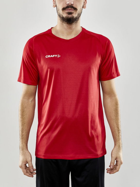 Craft Sportowa Koszulka (Trikot) Evolve - lekka, funkcjonalna - czerwona Mężczyźni