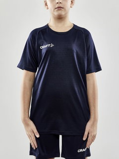 Craft Sport-Tshirt (Trikot) Evolve - leicht, funktionell - navyblau Kinder