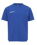 Craft Sport-Tshirt Evolve 2.0 Structured Jersey (strapazierfähig, leicht) kobaltblau Kinder