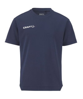 Craft Sport T-shirt Evolve 2.0 Structured Jersey (durable, lightweight) navy blue children