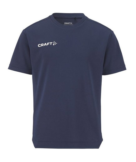Craft Sport-Tshirt Evolve 2.0 Structured Jersey (strapazierfähig, leicht) navyblau Kinder