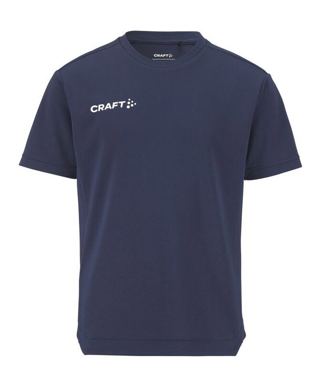 Craft Sport-Tshirt Evolve 2.0 Structured Jersey (strapazierfähig, leicht) navyblau Kinder