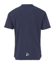 Craft Sport T-shirt Evolve 2.0 Structured Jersey (durable, lightweight) navy blue children