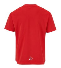 Craft Sport T-shirt Evolve 2.0 Structured Jersey (durable, lightweight) red children