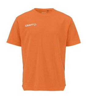 Craft Sport T-shirt Evolve 2.0 Structured Jersey (durable, lightweight) orange children