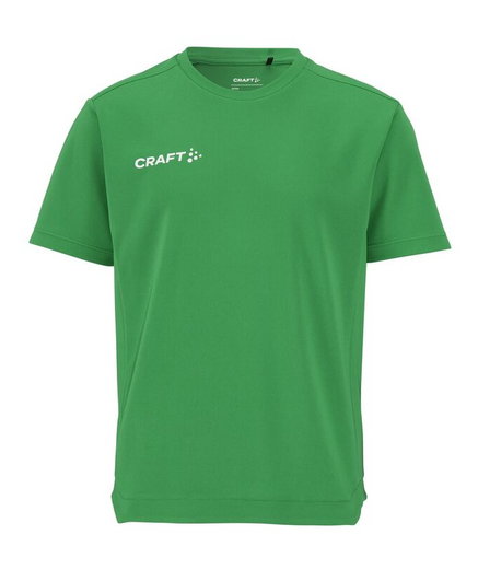 Craft Sport-Tshirt Evolve 2.0 Structured Jersey (strapazierfähig, leicht) grün Kinder