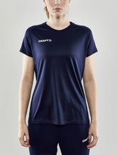 Craft Sport T-shirt (Jersey) Evolve - lightweight, functional - navy blue Women