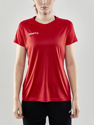 Craft Sport-Tshirt (Trikot) Evolve - leicht, funktionell - rot Damen
