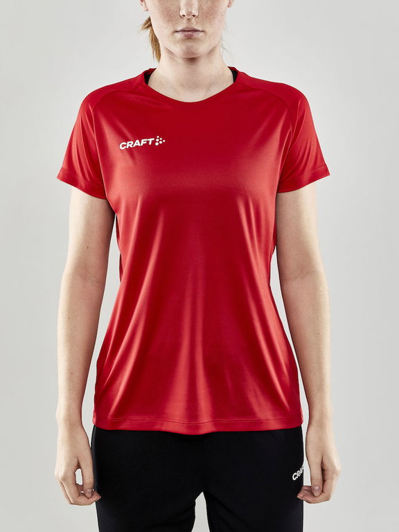 Craft Sport-Tshirt (Trikot) Evolve - leicht, funktionell - rot Damen