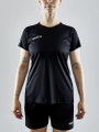 Craft Sport-Tshirt (Trikot) Evolve - leicht, funktionell - schwarz Damen