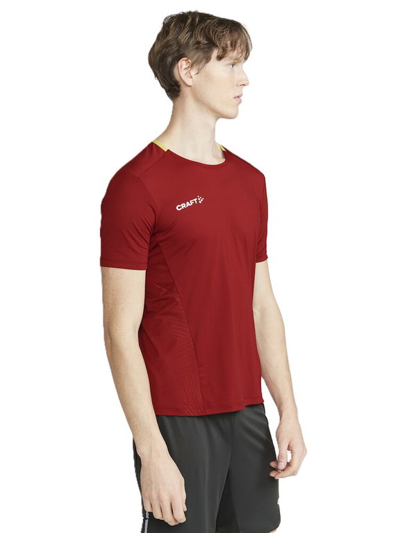 Craft Sport T-shirt Extend Jersey (rec. Polyester, Mesh inserts) burgundy Men